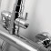 Shower system Wasserkraft A13302, tropical shower, thermostat, hand watering can, chrome