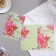 Postcard "Congratulations!" Glitter, Congrev, flowers, green background, 19x29 cm