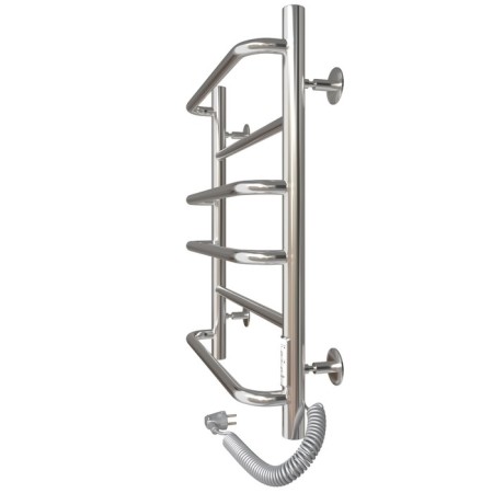 Electric towel "Sanprise" Euromix P6, 450x600 mm, right, chrome-3