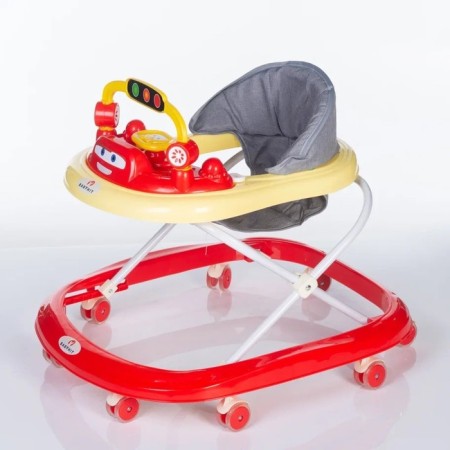 Jolly Car BW140, 8 wheels, with sound effects, red red.