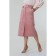 Velvet skirt with patch pockets, size 42