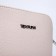 Women's bag over the shoulder Textura, small size, beige color