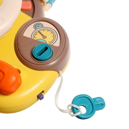 Musical steering wheel "machine", light, sound effects-3