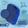 Glass Nano-rub for legs, 9 × 6.5 × 3 cm, in a cardboard box, blue color