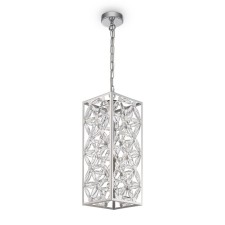 Suspension lamp Maytoni Mod069PL-01CH, E14, 1x60 W, 192x192x1092 mm, Chrome