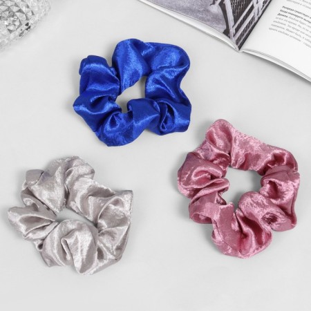 Hair elastic band "Orbit" color, 10 cm, mix-1