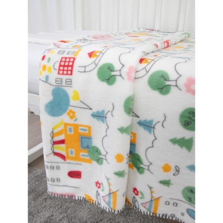 Плед детский Baby Nice «Город игр», размер 100x140 см-6