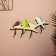 Hanger "birds" wood (4 hooks) 40 cm