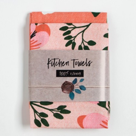 A set of kitchen towels of the FOR MOM, 35x60 cm-2pcs, 100% cotton-4