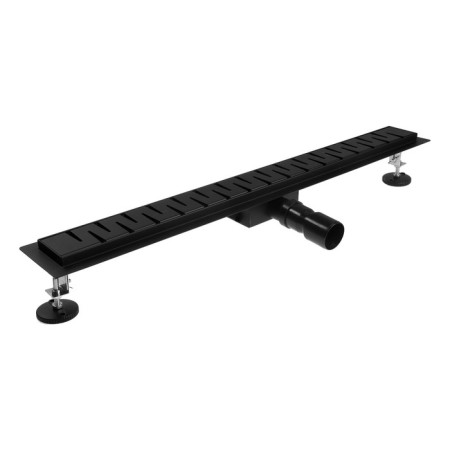 TIM BAD468002BK, 70 x 800 mm, hydro+dry smell protection, black matte