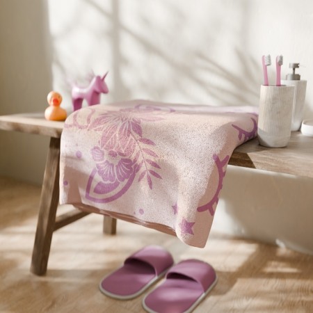 Terry towel "Ethel" unicorn, 70x130 cm, 100% cotton, 420g/m2-4