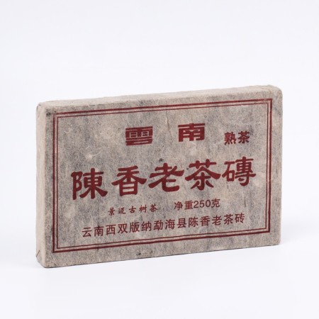 Chinese sustained tea "Shu Puer", 250 g, 2012, Yunnan, brick