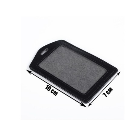 Bajj-carman vertical, 70 x 100 mm, (internal size: 83 mm x 51 mm), PVC, black-1