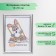 Photo frame plastic 13x18 cm silver (112)