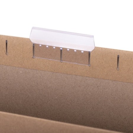 A4 hanging folders (350x240 mm) up to 80 l., Set 10 pcs., Craft cardboard, Staff, 270932-3