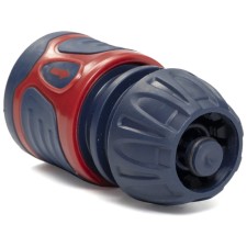 Connector for the hose is quick -set with aquastop 1/2 inch