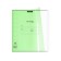 Notebook 18 sheets ruler Erichkrause Coverpro Neon "Classic", plastic cover, OFSET block, whiteness 100%, green