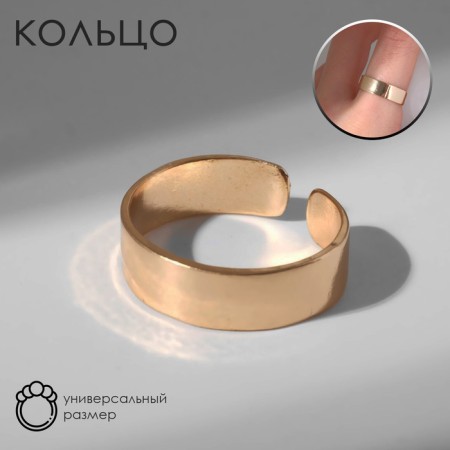 Ring "Classics" minimal, color gold, dimensionless