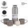 Set "Master K": a thermos 500 ml and 3 circles 160 ml, retains heat 12 hours