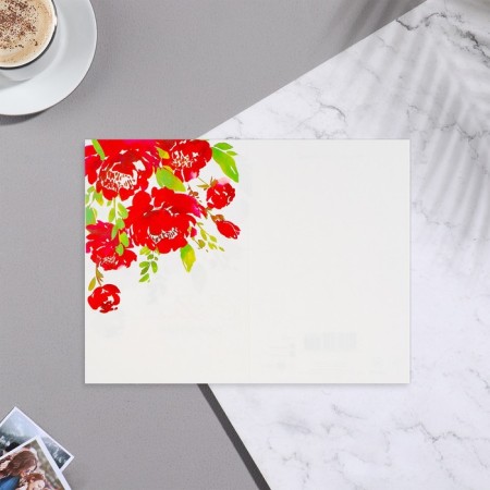Birthday card!" glitter, poppy-1