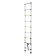 The staircase telescopic tundra, aluminum, 9 steps, automatic, 2.6 m