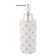 Axentia Anchor dispenser for liquid soap from white dolomite Ø 6.1 cm height 18.5 cm