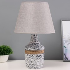 Yanita table lamp E14 40W gray 25x25x40cm