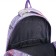 School backpack from textiles 2 of the lightning department, 4 pockets, lilac color