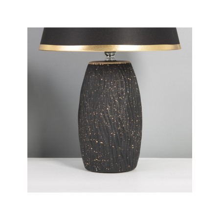 Table lamp "Kloyd" 1x40W E27 Black/gold 25x25x40cm-3