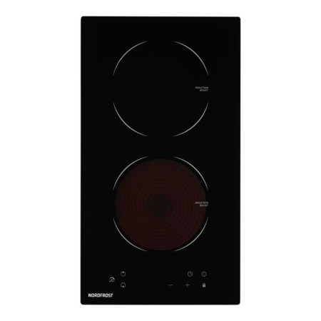 Hon surface NordFrost I-M 3020 b, sensory, 2 burners, black