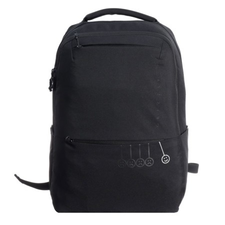 Youth backpack 43 x 29 x 15 cm, Grizzly, ergonomic back, laptop department, black-2