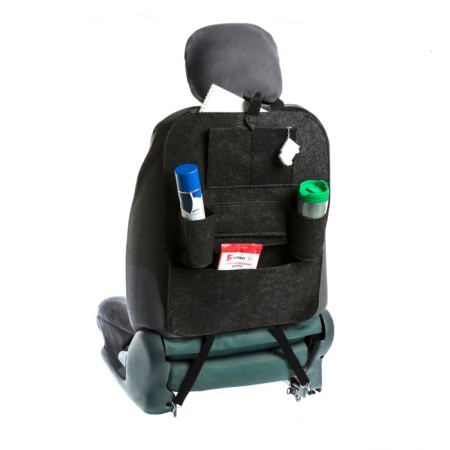 Organizer on the back of the seat 55 × 41 cm, dark gray