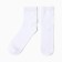 Women's socks, white color, size 23-25