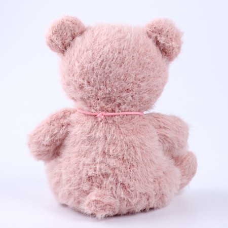 Soft toy "Little Friend", bear, pink color-5