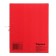Archival folder with A4 Calligrata ties, 100 mm, micro -frong cardboard, up to 900 sheets, red