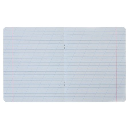 Notebook 12 sheets in the slanting ruler "Cartoon", cover coated cardboard, mix-1