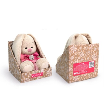 Soft toy "Bunny mi princess of delicate petals", 18 cm-3