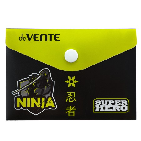 A7 button folder-convert, design 105 x 74mm, 180MKM, Devente Superhero, mix, stamping foil, 3071235-1