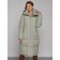 Coat insulated winter female, size 42, green color