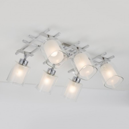 Citilux “Rivoli” CL104160, 56x36 cm, 6x75W, E27, Gray color-2