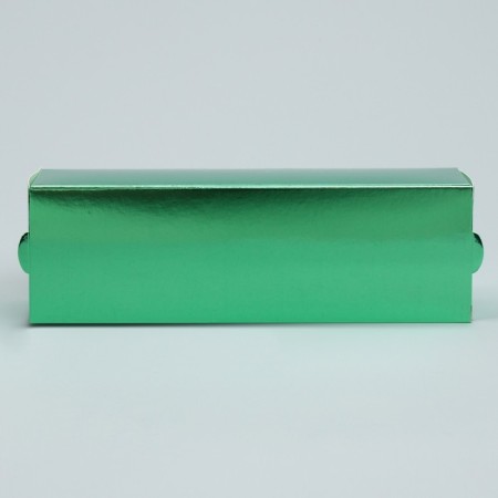 Makarun box, confectionery packaging "Green", 18 x 5.5 x 5.5 cm-4