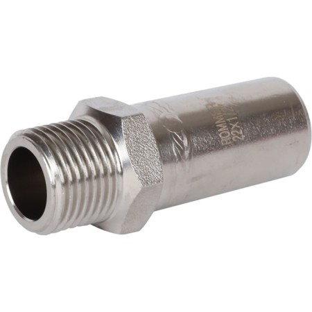 Rommer RSS-0024-002212, NPR-HR, D = 22 mm x 1/2 ", a press, stainless steel-3