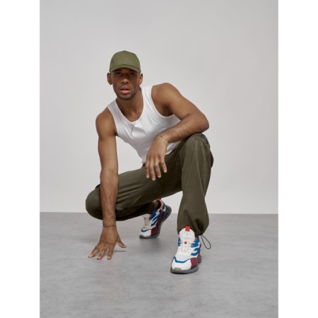 Sports pants, size 48, khaki color-15