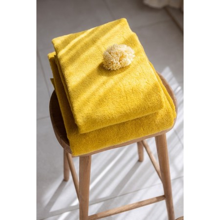 Tkano Essential towel, 612 gr, size 50x90 cm, mustard color-4