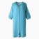 Women's bathrobe, blue color, size 58