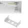 Wall lamp Feron ML1620, IP20, GU10, 35 W, 55x90x140 mm, white color