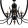 Venice chandelier 8he14 40w Black-gold 87x87x97 cm