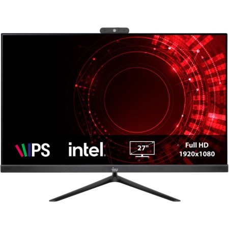 Monoblock IRO Office 27IH5PA, 27 ", i5 11400, 16 GB, SSD 1 TB, UHDG 730, DOS, Black