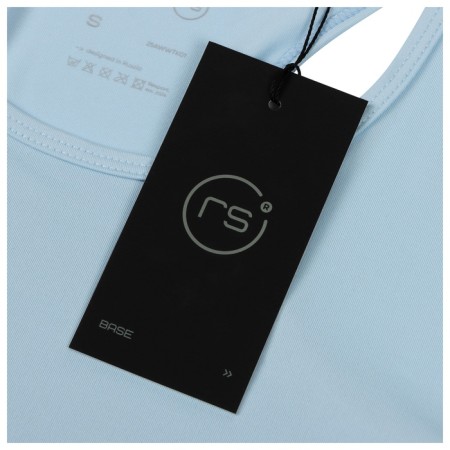 T -shirt female, basic, size m (46), blue color-11