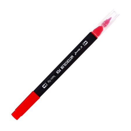 Set of markers 36 colors, bilateral, black case in a plastic penalty-2